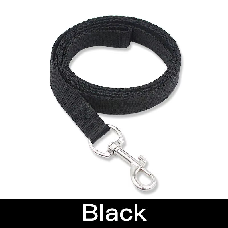 7 Colors 120Cm*1.5Cm Nylon Pet Dog Leash Harness Dog Collar Walking Training Leash Cats Dog Harness Collar Leash Strap Belt